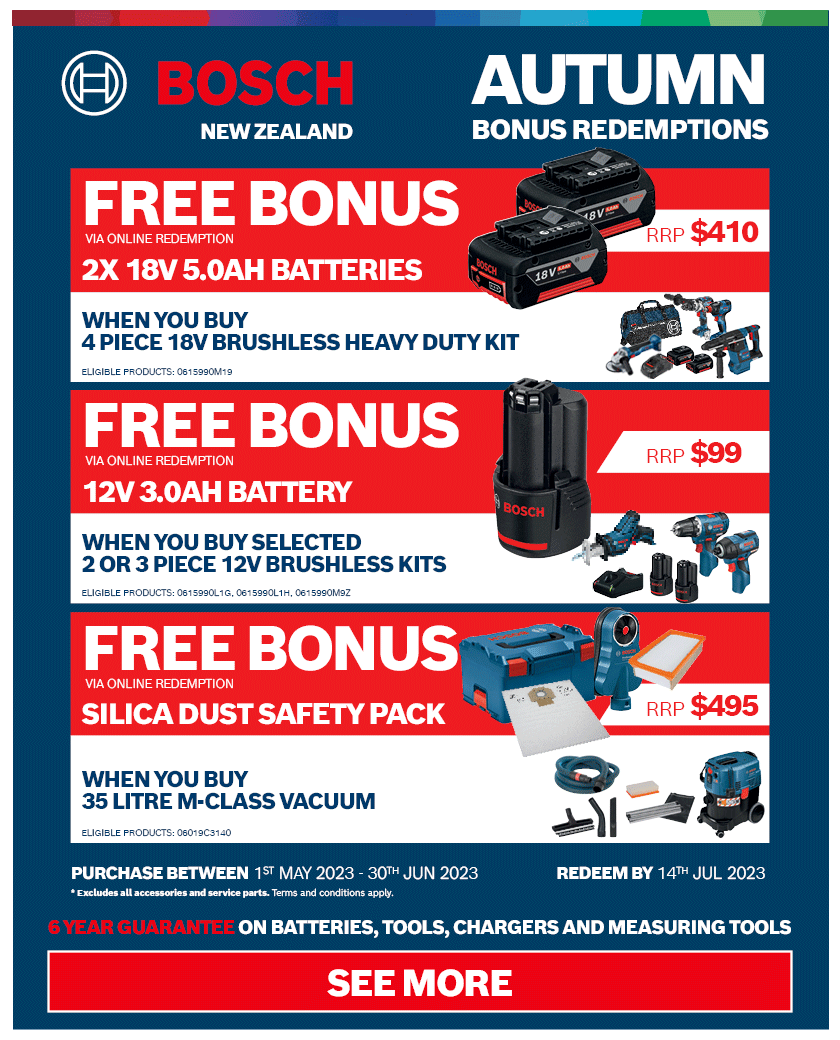 Bosch Blue Promotions